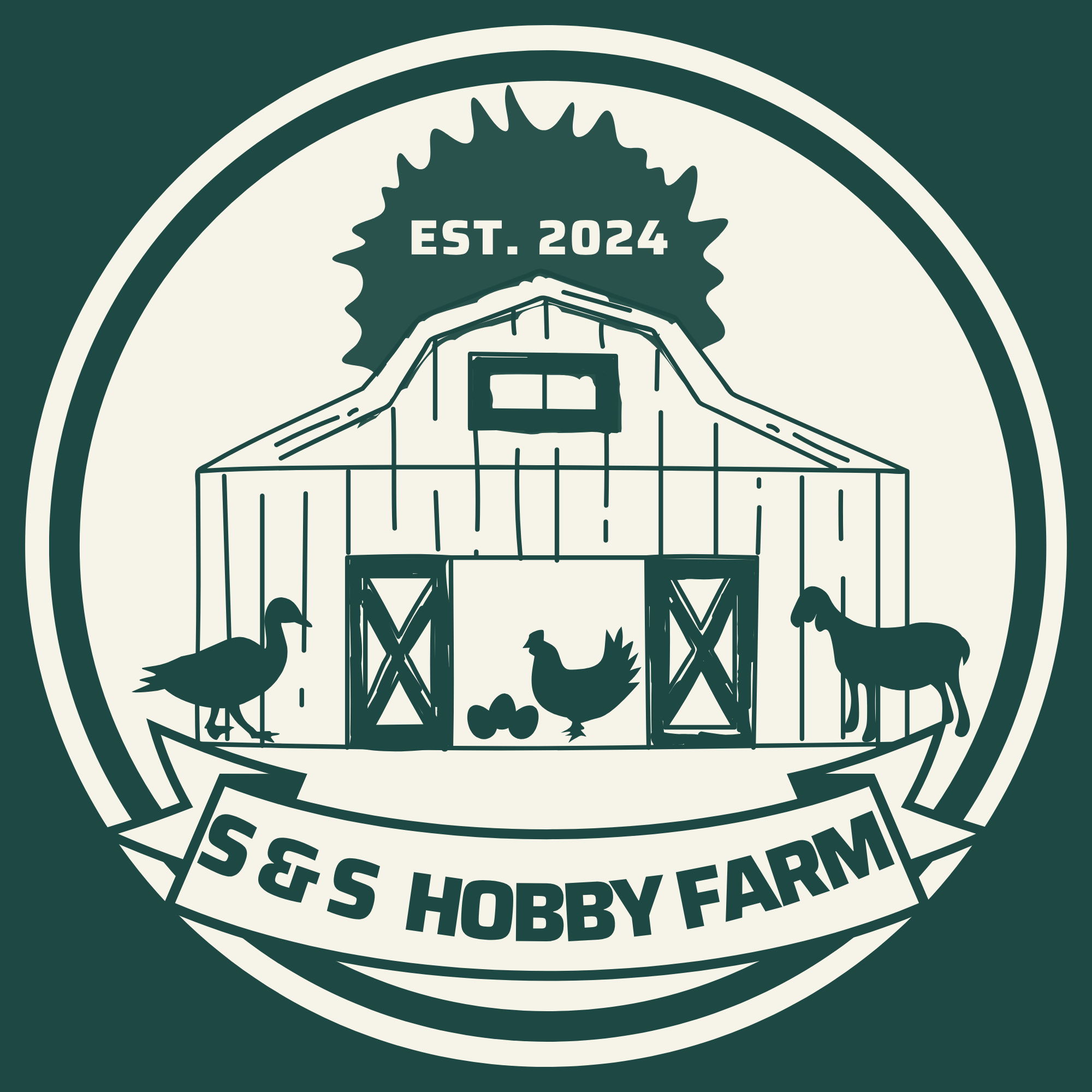 S&S Hobby Farm Logo S&S Hobby Farm Logo