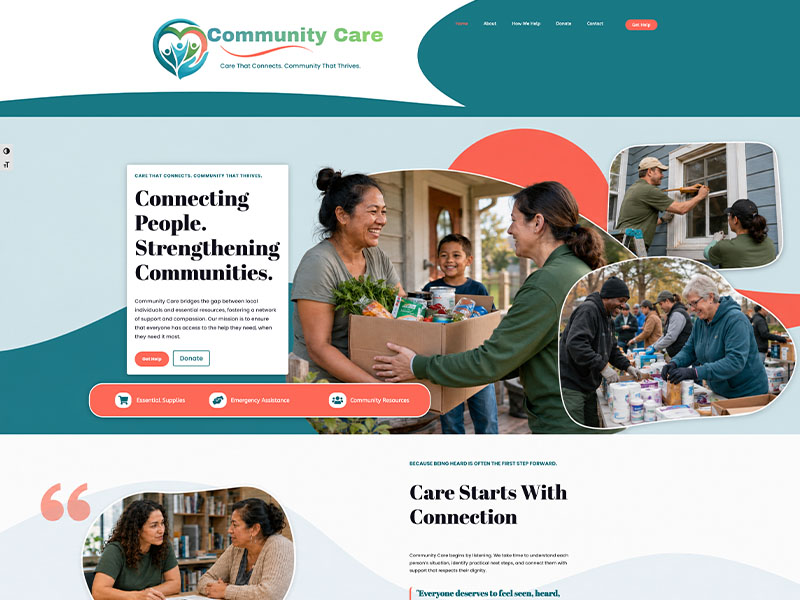Community Care Homepage